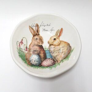 Effetti Italy Easter Bunny Rabbit Bowl for Candy Pasta Soup Salad